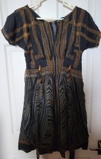 Striped Eucalyptus Dress