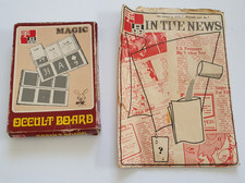IN THE NEWS & OCCULT BOARD by Tenyo - Packaging Only - Collector's Magic Trick
