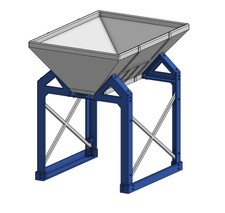 Scale grain bin - scale, fill