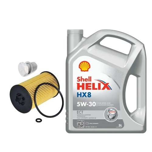 Shell hx8 oil change - oil,