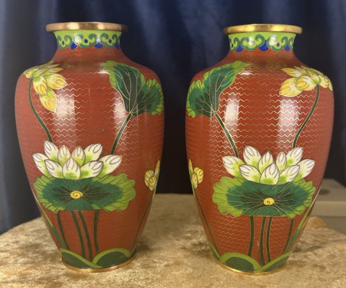 Antique chinese cloisonne - 2,