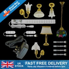 Dolls house lighting - house,