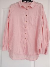 Pink Long Shirt 100% Cotton