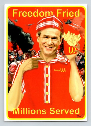 Freedom fried millions served - millions,