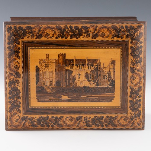 Tunbridge ware box penshurst - tunbridge,