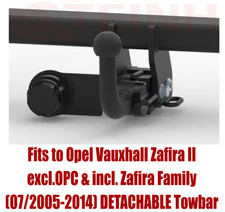 Detachable tow bar for - tow,