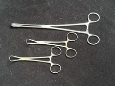 Job Lot of Vintage Seward Forceps - medical instruments 