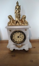 Heavy Ornate Mantel  Clock