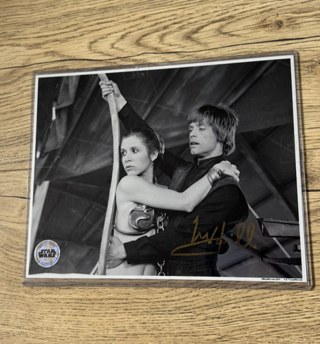 Mark hamill signed star wars - hamill,
