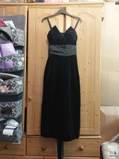 Vintage Black Velvet Evening