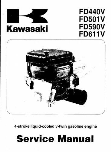 Kawasaki engine service repair - engine,
