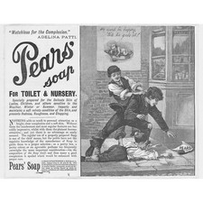 PEARS SOAP Victorian Boys