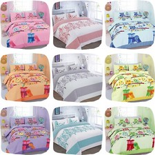 Cartoon cute owl duvet - cartoon,