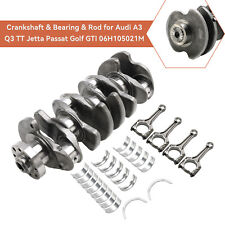 Crankshaft & Bearing & Rod for Audi A3 Q3 TT Jetta Passat Golf GTI 06H105021M SQ