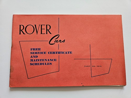 Rover 110 unstamped service - 110,
