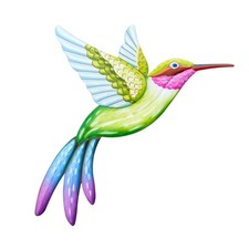 Hummingbird Metal Wall Art