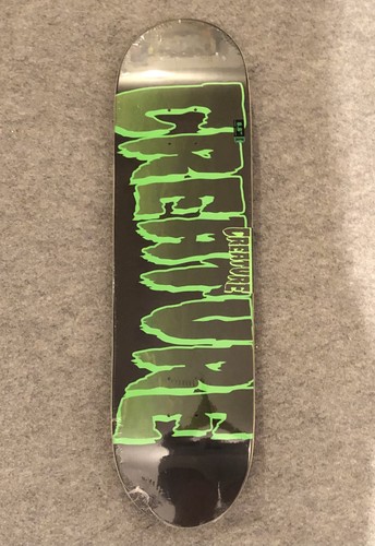 Creature skateboard deck logo - deck,