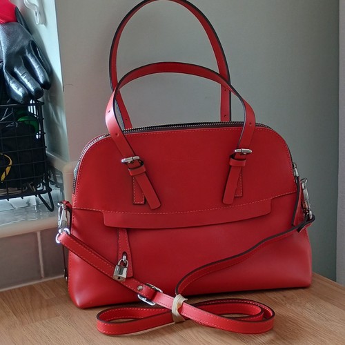 Gianni conti red leather dome - gianni,