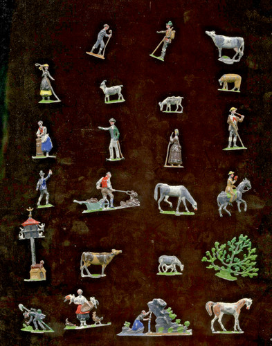 Toys lead animals figures - lead,