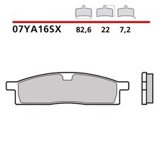 BREMBO FRONT BRAKE PAD KIT
