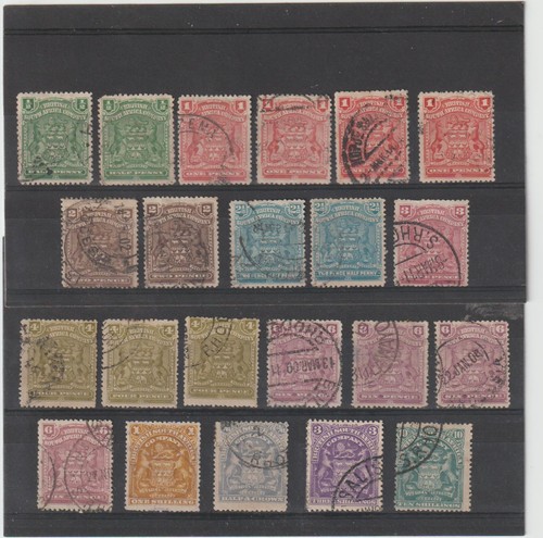 Bsac rhodesia 1898 1908 - bsac/rhodesia,, 1898-1908