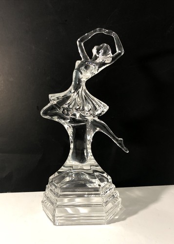 Crystal glass ballerina - crystal,