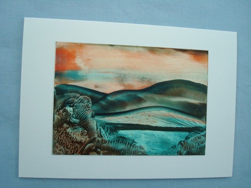 Original encaustic wax art - original,