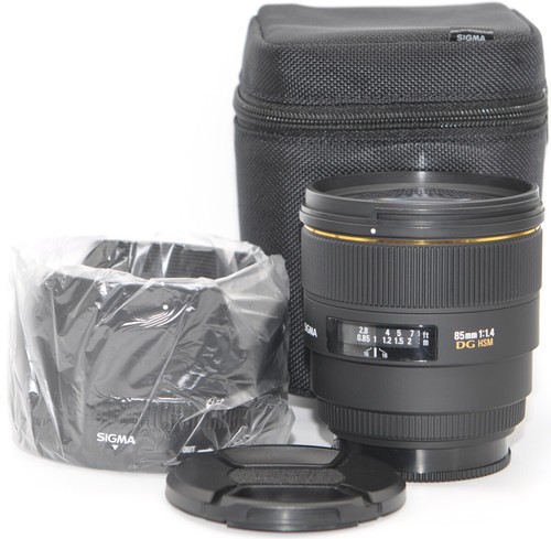 Sigma 85mm ex - f/1.4,
