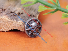 50x Punk Metal Starbust Skull