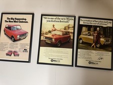 3x New Framed 1970’s Classic