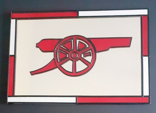 Arsenal the gunners stained - arsenal,