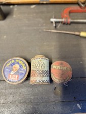 3  Antique Tins , Mcquaid