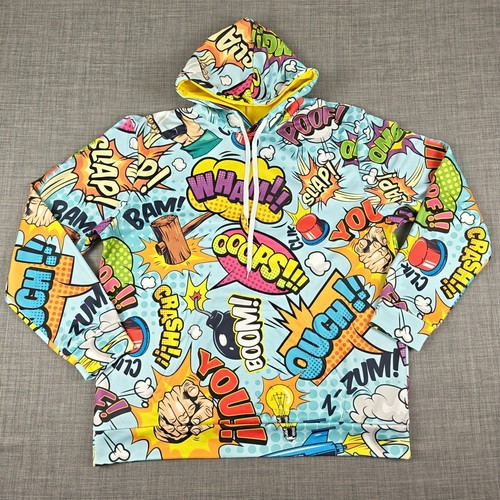 Unknown comic themed hoodie - unknown,