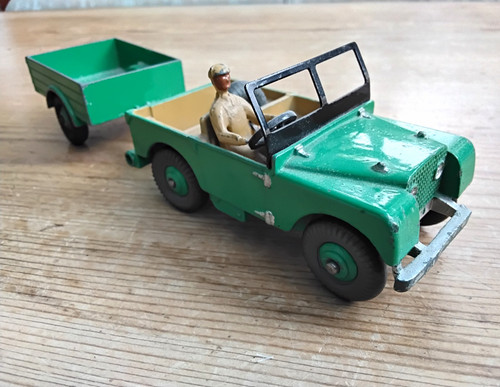 Dinky toys green land - green,