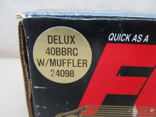Vintage fox delux - bbrc, r/c