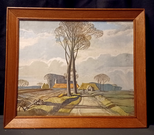 Vintage medici society framed - vintage,
