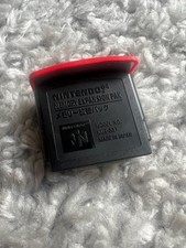 OFFICIAL GENUINE NINTENDO 64 N64 4MB MEMORY EXPANSION PAK PACK VGC NUS-007