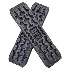 2x Black Recovery Traction