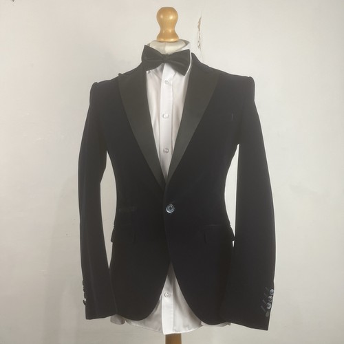 Cavani velvet blazer jacket - cavani,