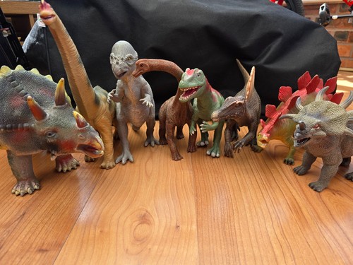 Dinosaur toys figures large - large, &