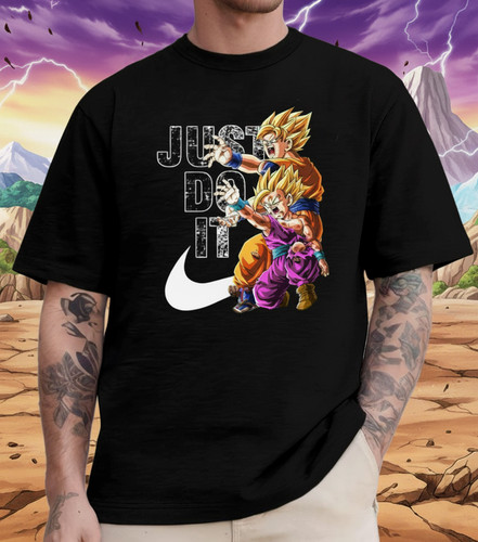 Dbz black tshirt - dbz, premium