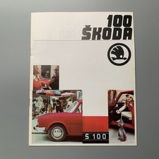 Skoda S100 sales brochure