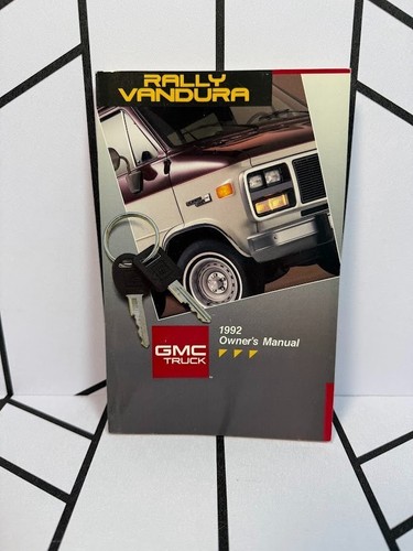 1992 gmc rally vandura owner - 1992,