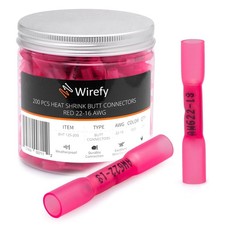 200 PCS Heat Shrink Butt