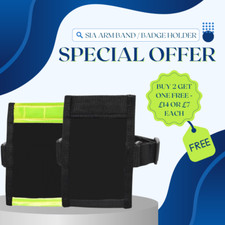 SIA Badge Holder Armband – Special Offer: Buy 2 Get 1 Free!