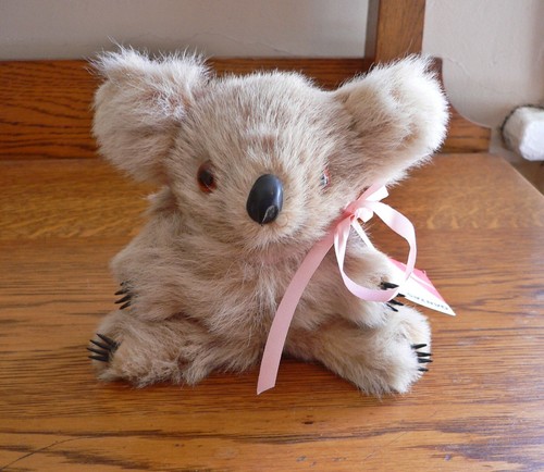 Vintage koala bear qantas - koala,