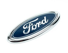 Classic Blue Ford 115 mm x 46 mm Badge Front or Rear Replacement