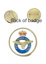 RAF Insignia 27mm Metal Lapel