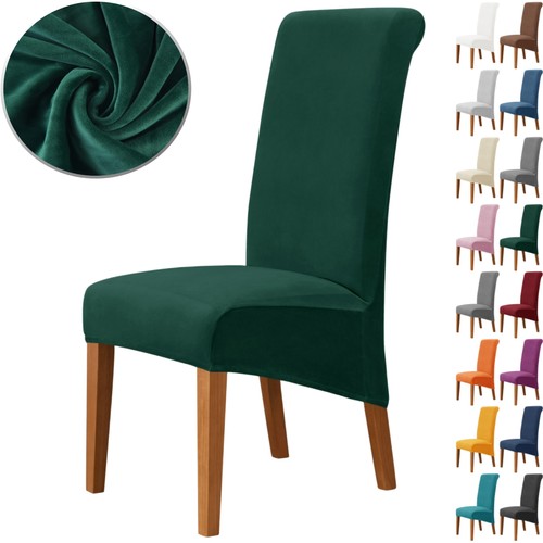 Large velvet dining chair - large,