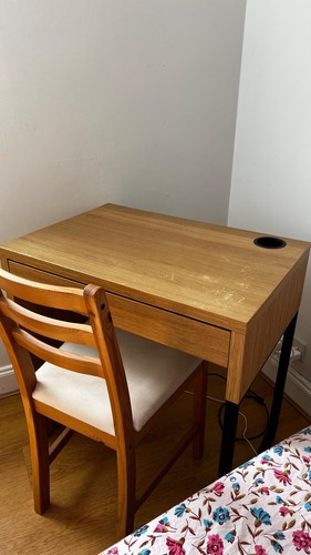 Ikea micke desk oak - ikea,